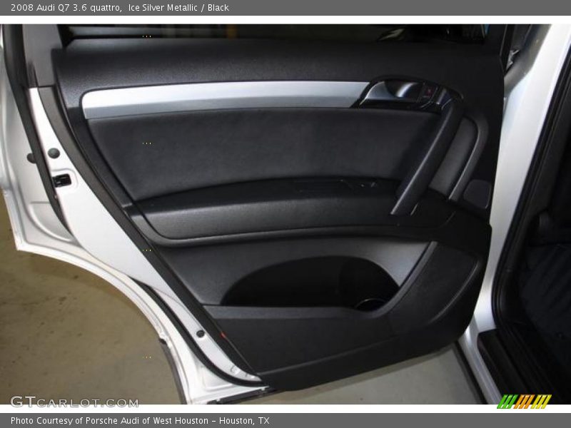 Ice Silver Metallic / Black 2008 Audi Q7 3.6 quattro