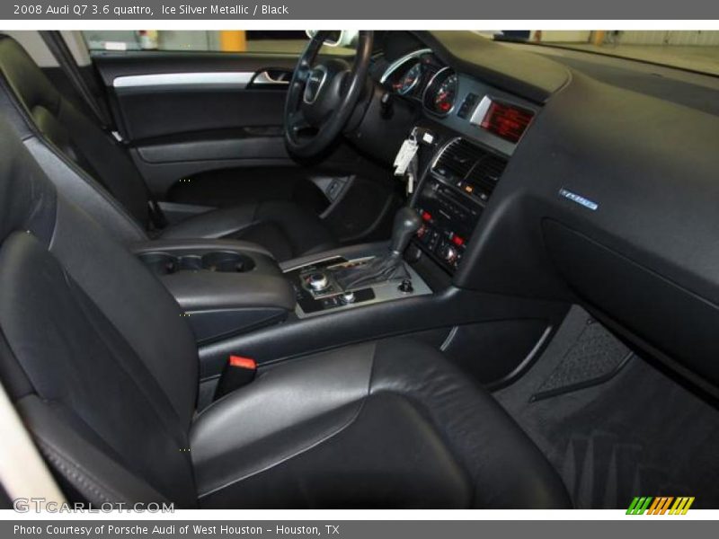 Ice Silver Metallic / Black 2008 Audi Q7 3.6 quattro