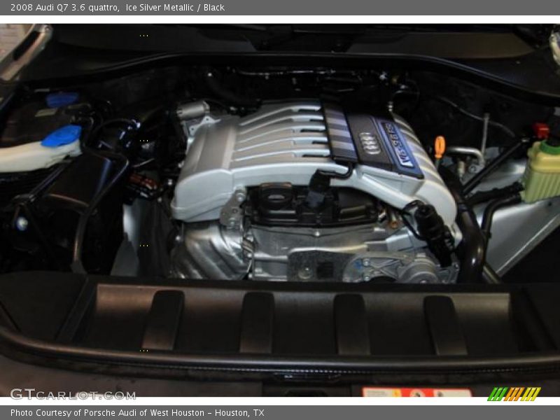 Ice Silver Metallic / Black 2008 Audi Q7 3.6 quattro