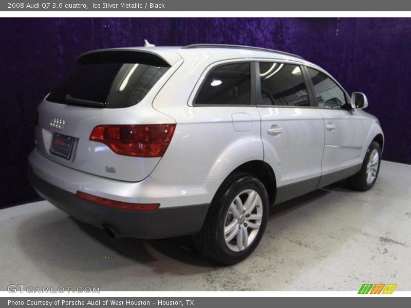 Ice Silver Metallic / Black 2008 Audi Q7 3.6 quattro