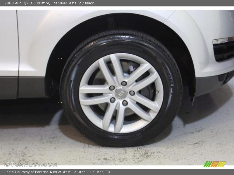 Ice Silver Metallic / Black 2008 Audi Q7 3.6 quattro