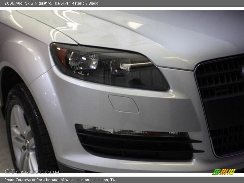 Ice Silver Metallic / Black 2008 Audi Q7 3.6 quattro