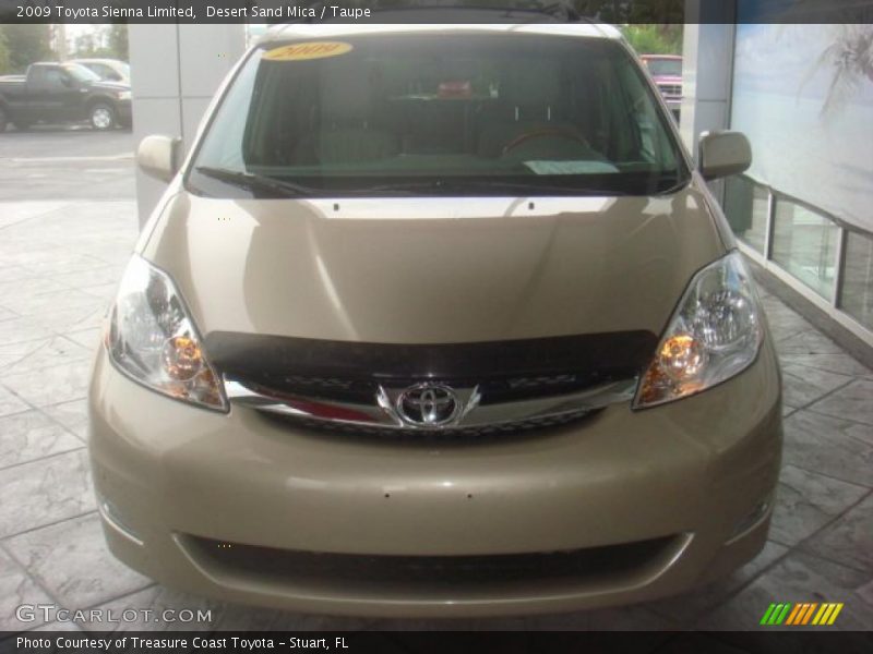 Desert Sand Mica / Taupe 2009 Toyota Sienna Limited