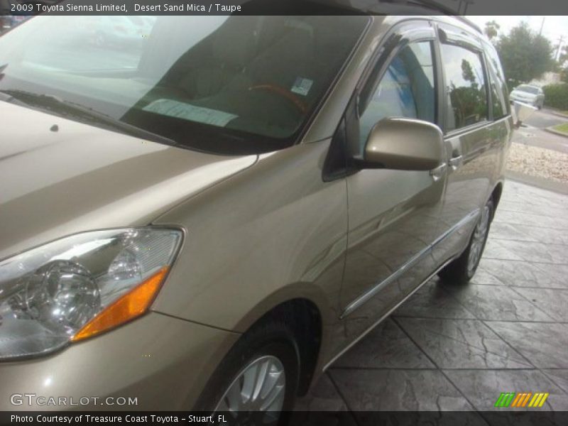 Desert Sand Mica / Taupe 2009 Toyota Sienna Limited