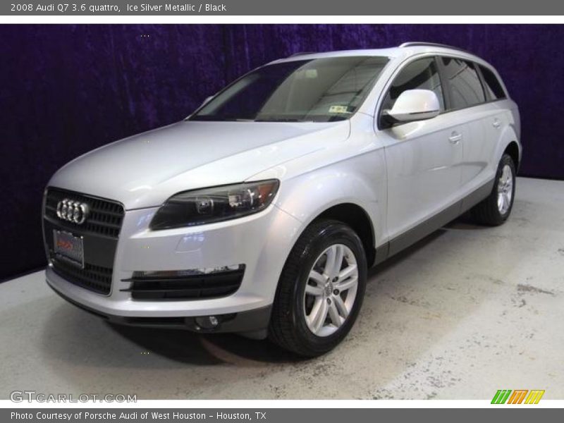 Ice Silver Metallic / Black 2008 Audi Q7 3.6 quattro