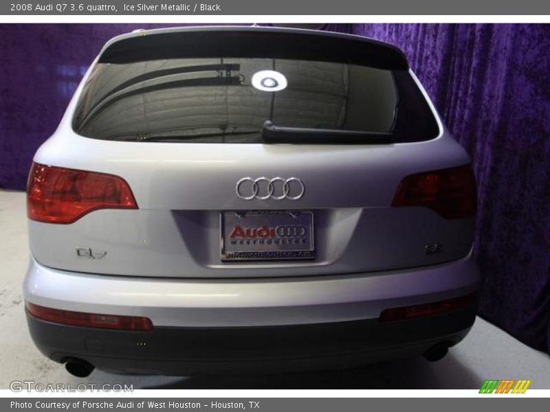 Ice Silver Metallic / Black 2008 Audi Q7 3.6 quattro