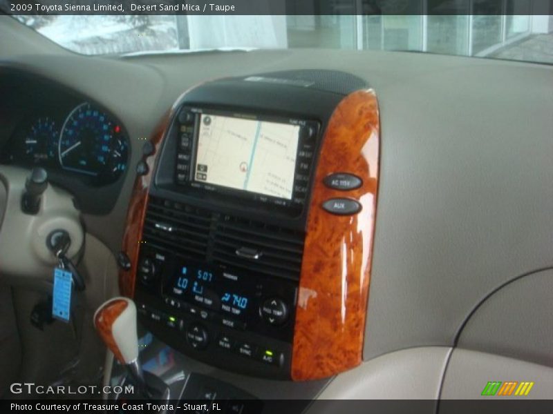 Desert Sand Mica / Taupe 2009 Toyota Sienna Limited