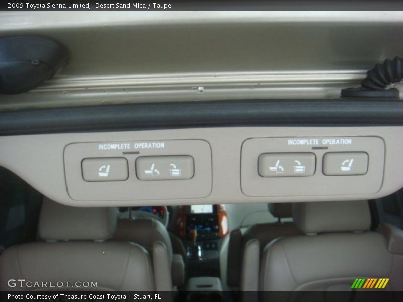 Desert Sand Mica / Taupe 2009 Toyota Sienna Limited