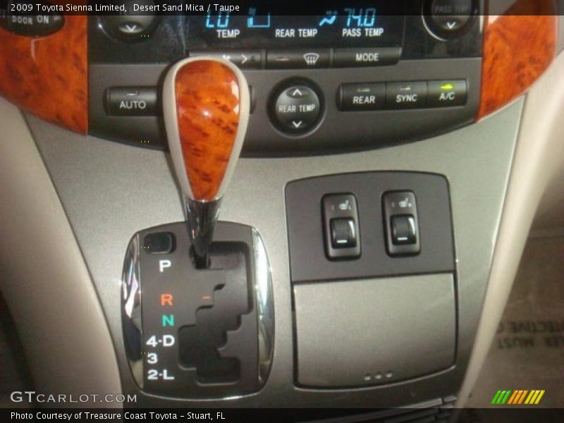 Desert Sand Mica / Taupe 2009 Toyota Sienna Limited