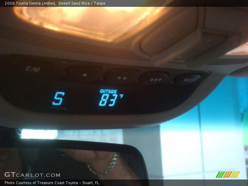 Desert Sand Mica / Taupe 2009 Toyota Sienna Limited