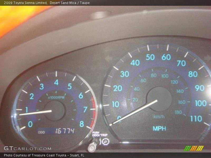 Desert Sand Mica / Taupe 2009 Toyota Sienna Limited