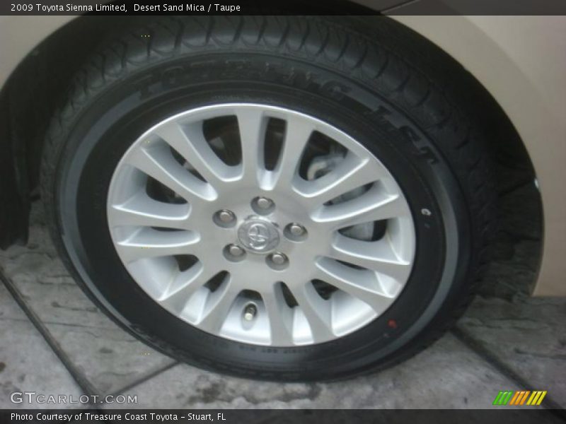 Desert Sand Mica / Taupe 2009 Toyota Sienna Limited