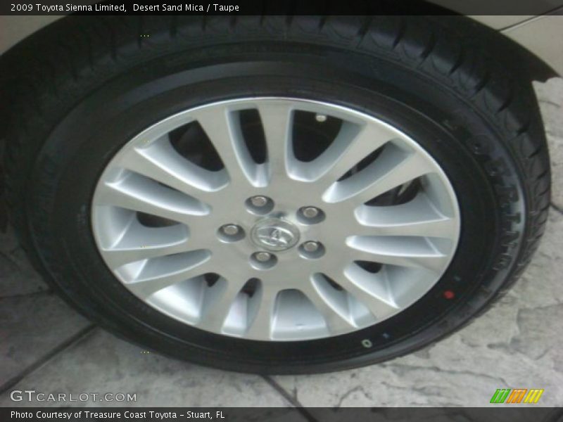 Desert Sand Mica / Taupe 2009 Toyota Sienna Limited