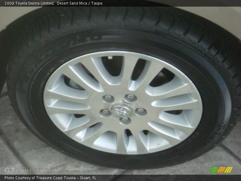 Desert Sand Mica / Taupe 2009 Toyota Sienna Limited
