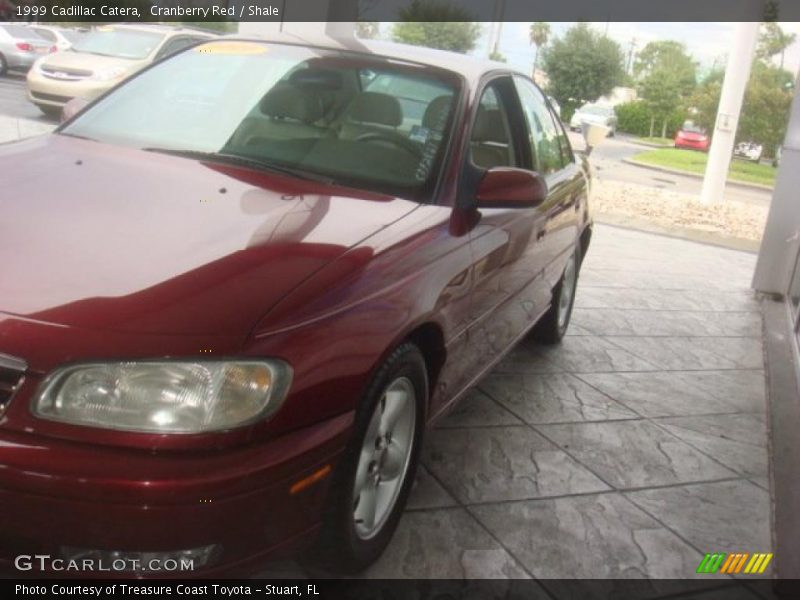 Cranberry Red / Shale 1999 Cadillac Catera