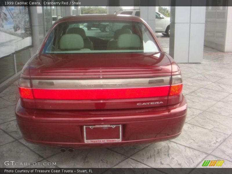 Cranberry Red / Shale 1999 Cadillac Catera