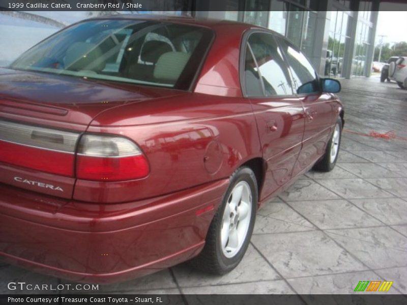 Cranberry Red / Shale 1999 Cadillac Catera