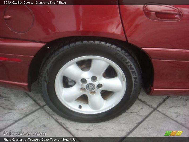 Cranberry Red / Shale 1999 Cadillac Catera