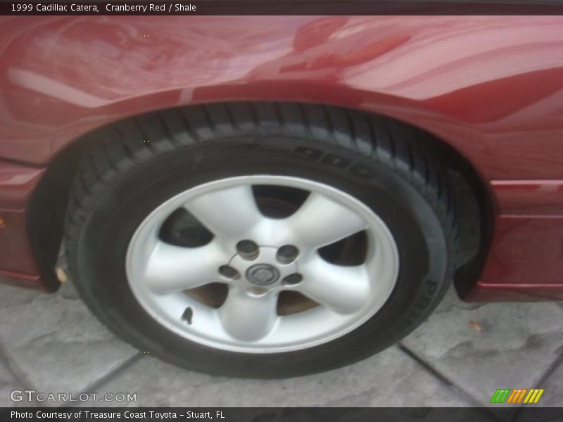 Cranberry Red / Shale 1999 Cadillac Catera