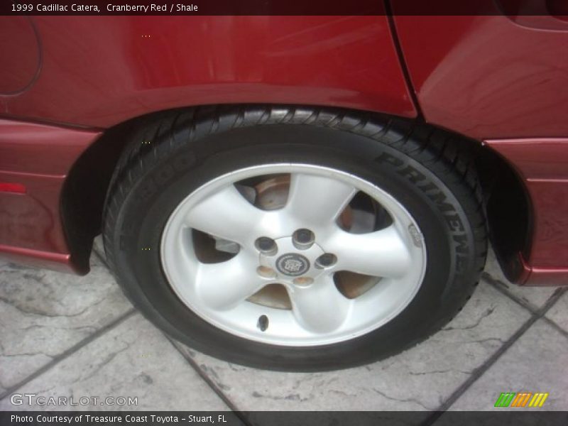 Cranberry Red / Shale 1999 Cadillac Catera
