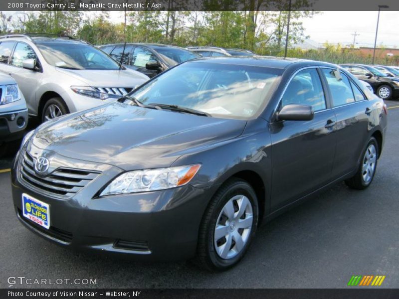 Magnetic Gray Metallic / Ash 2008 Toyota Camry LE