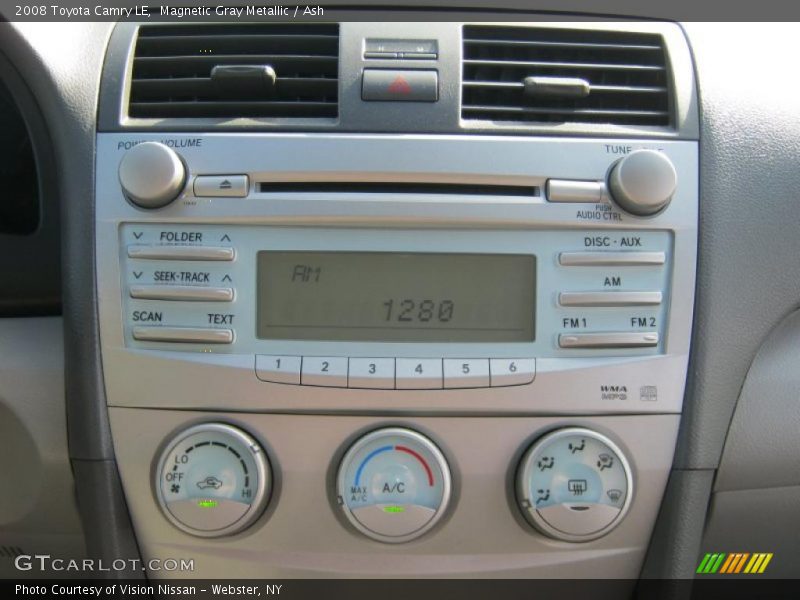 Magnetic Gray Metallic / Ash 2008 Toyota Camry LE
