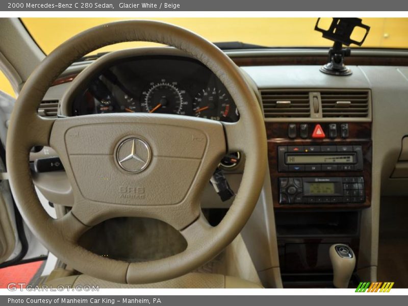 Glacier White / Beige 2000 Mercedes-Benz C 280 Sedan