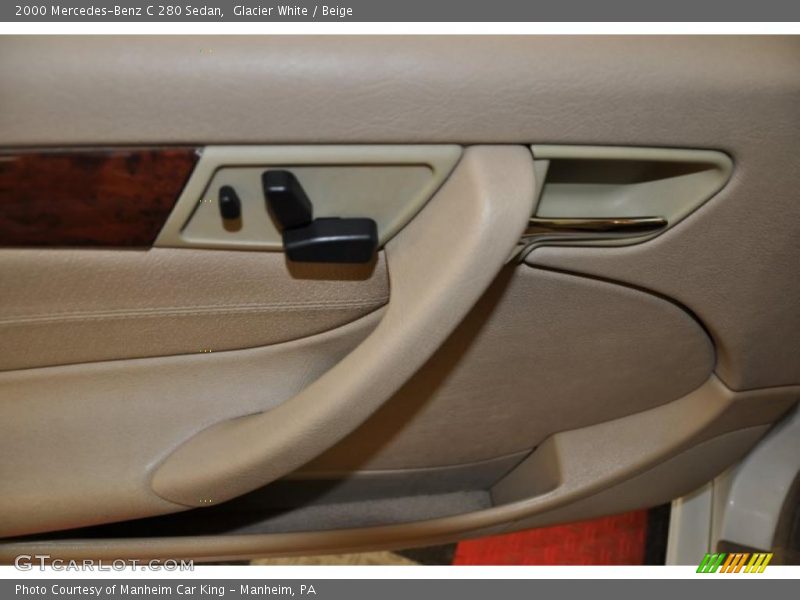 Glacier White / Beige 2000 Mercedes-Benz C 280 Sedan