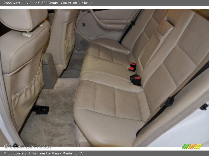 Glacier White / Beige 2000 Mercedes-Benz C 280 Sedan
