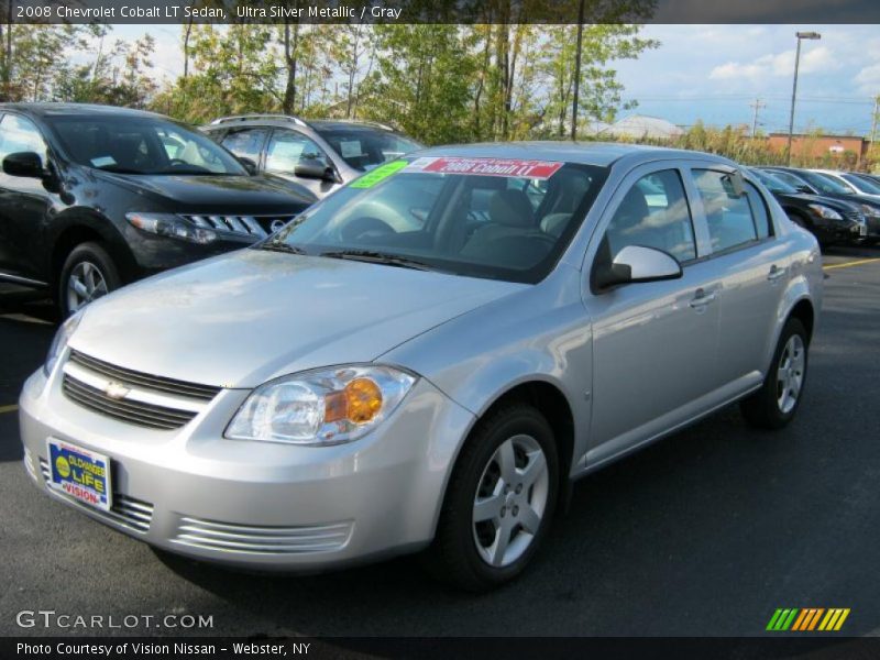 Ultra Silver Metallic / Gray 2008 Chevrolet Cobalt LT Sedan