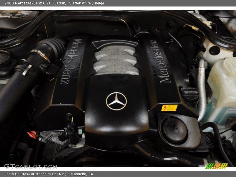Glacier White / Beige 2000 Mercedes-Benz C 280 Sedan