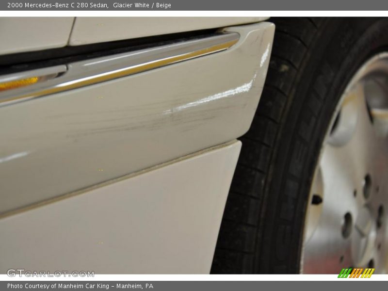 Glacier White / Beige 2000 Mercedes-Benz C 280 Sedan