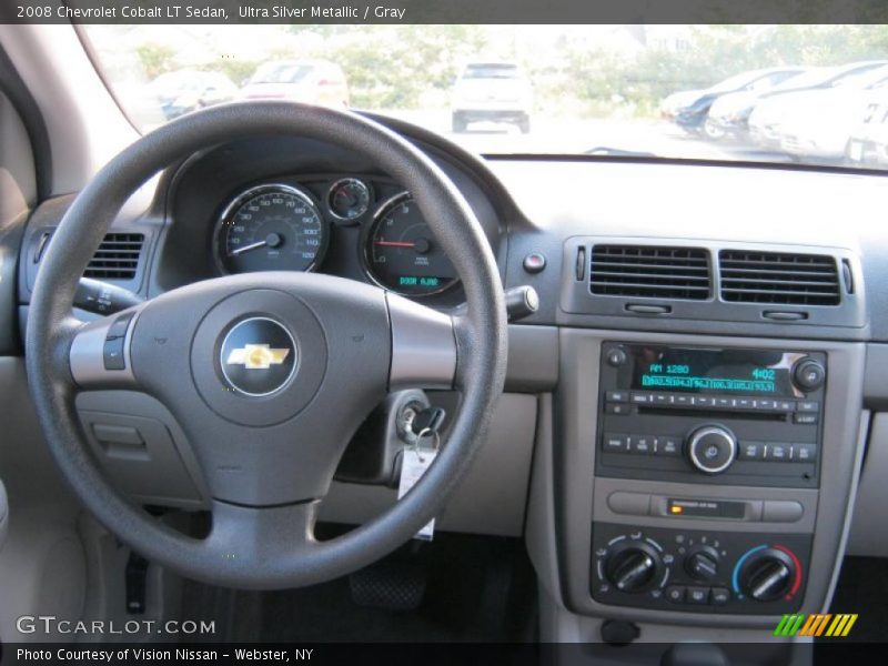 Ultra Silver Metallic / Gray 2008 Chevrolet Cobalt LT Sedan