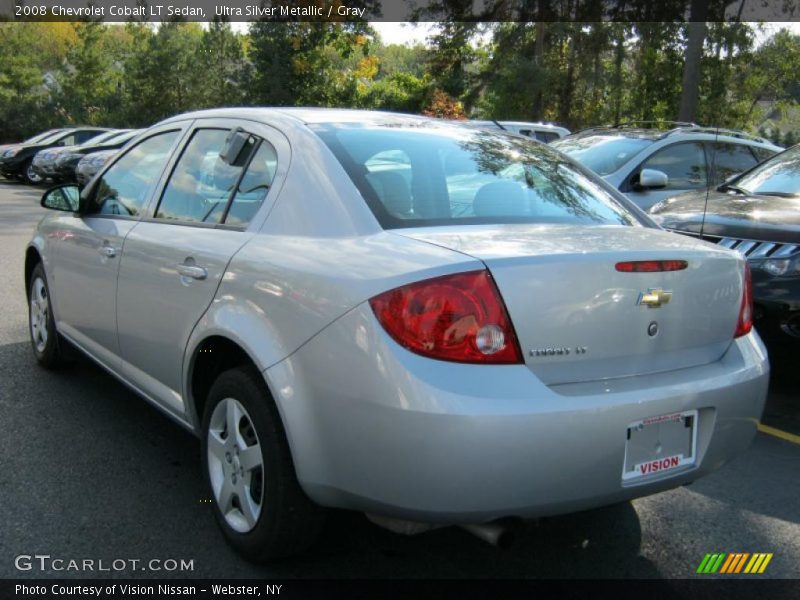 Ultra Silver Metallic / Gray 2008 Chevrolet Cobalt LT Sedan