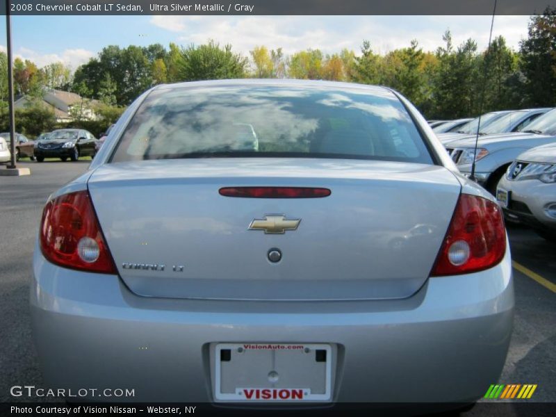 Ultra Silver Metallic / Gray 2008 Chevrolet Cobalt LT Sedan