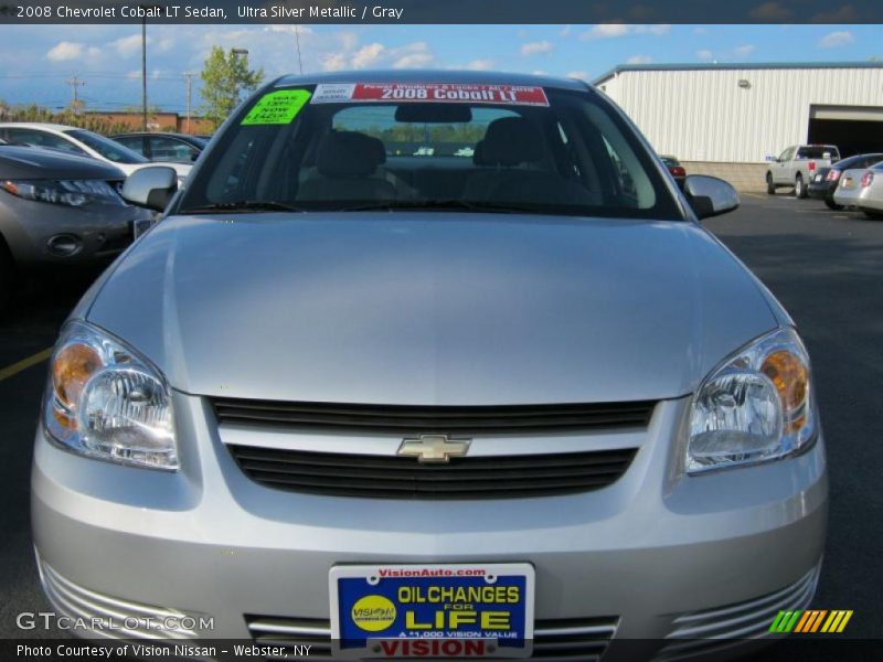 Ultra Silver Metallic / Gray 2008 Chevrolet Cobalt LT Sedan