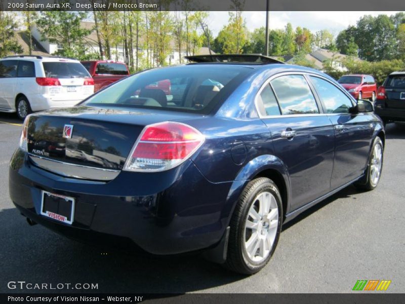 Deep Blue / Morocco Brown 2009 Saturn Aura XR