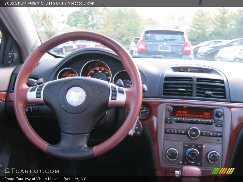 Deep Blue / Morocco Brown 2009 Saturn Aura XR