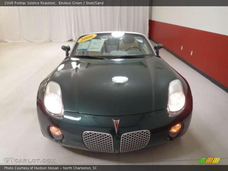 Envious Green / Steel/Sand 2006 Pontiac Solstice Roadster