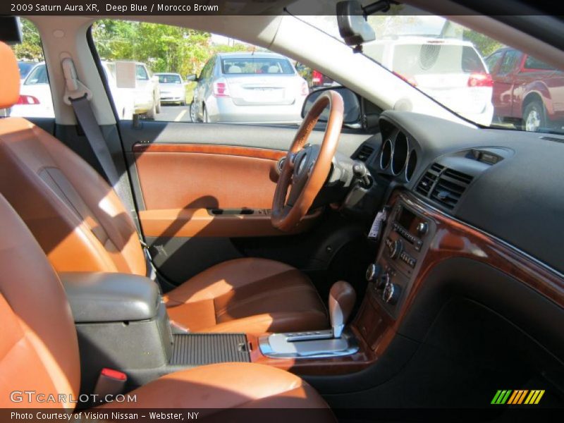 Deep Blue / Morocco Brown 2009 Saturn Aura XR