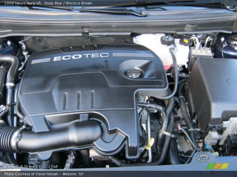 Deep Blue / Morocco Brown 2009 Saturn Aura XR
