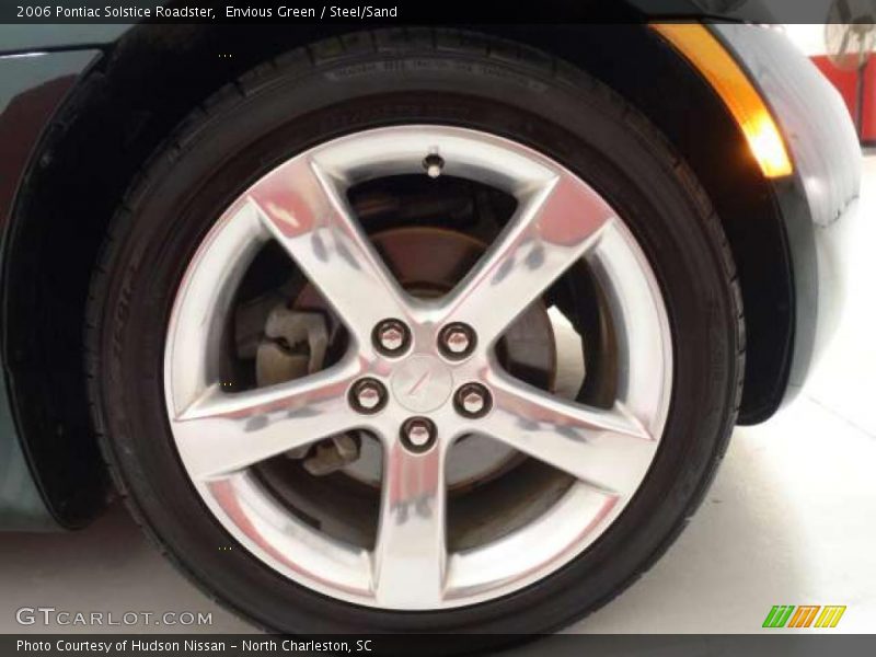 Envious Green / Steel/Sand 2006 Pontiac Solstice Roadster