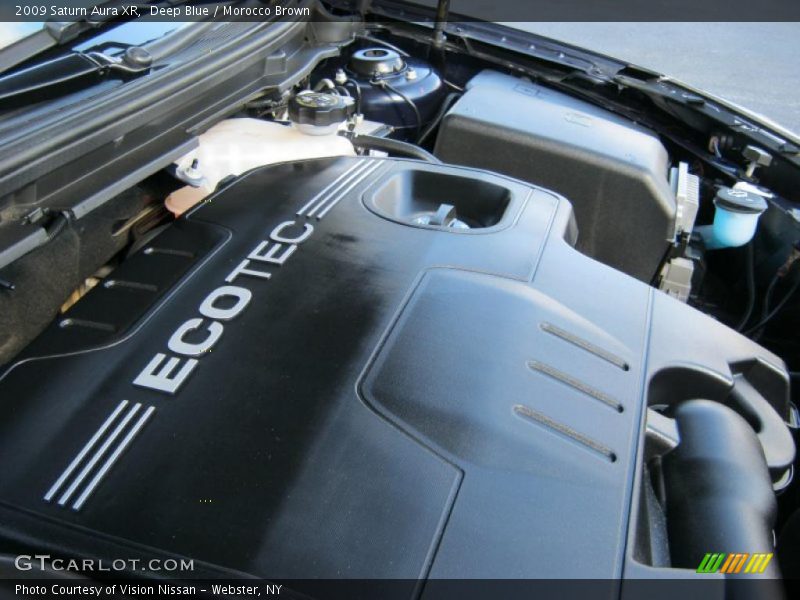 Deep Blue / Morocco Brown 2009 Saturn Aura XR