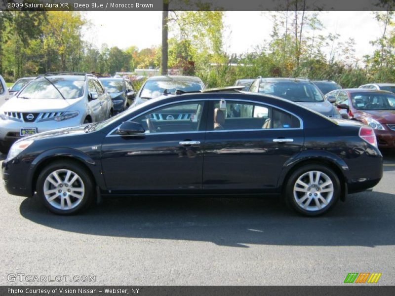 Deep Blue / Morocco Brown 2009 Saturn Aura XR