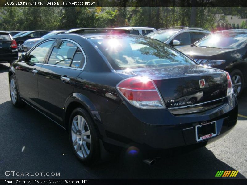 Deep Blue / Morocco Brown 2009 Saturn Aura XR