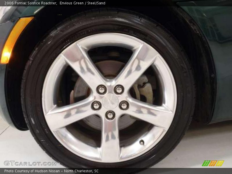 Envious Green / Steel/Sand 2006 Pontiac Solstice Roadster