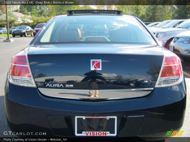 Deep Blue / Morocco Brown 2009 Saturn Aura XR