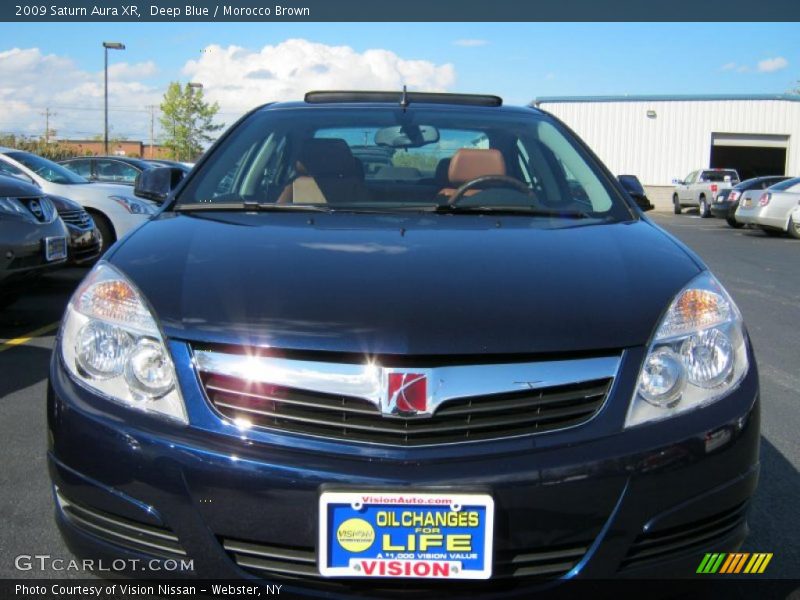 Deep Blue / Morocco Brown 2009 Saturn Aura XR