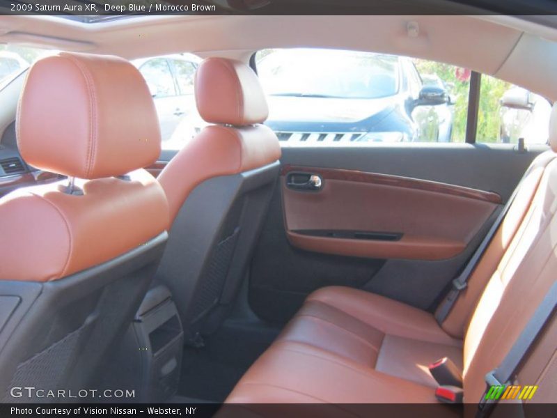 Deep Blue / Morocco Brown 2009 Saturn Aura XR