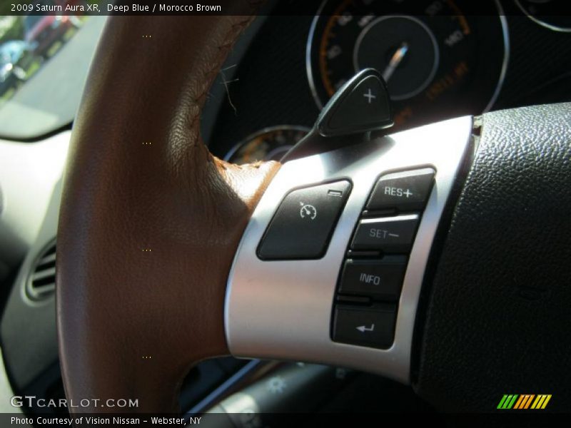 Deep Blue / Morocco Brown 2009 Saturn Aura XR